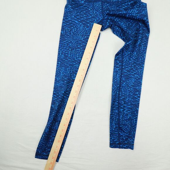 lululemon Women's Blue Printed Leggings Pants size 4 - Picture 5 of 9